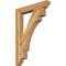 Ekena Millwork Merced Slat Rough Sawn Bracket, Western Red Cedar, 4"W x 28"D x 40"H BKT04X28X40MRC06RWR - alternate 1